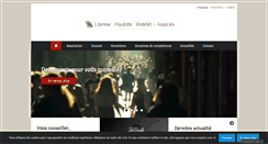 Desktop Screenshot of litannie.be